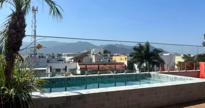 Cobertura duplex à venda no recreio dos bandeirantes com 3 suítes, 4 vagas e 352m².
