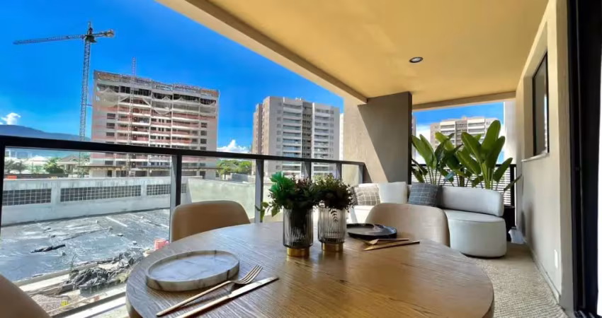 Apartamento 3 quartos mobiliado para vender na barra da tijuca
