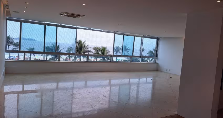 Apartamento para alugar localizado na Avenida Vieira Souto, Frontal Mar, 4 Quartos; 1 suite; 2 Vagas, Ipanema