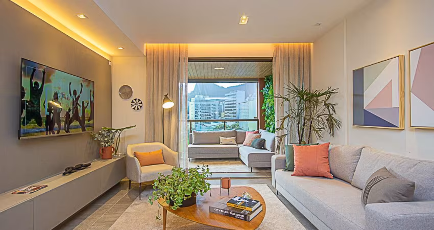 Apartamento com 3 quartos a venda em Botafogo, Condomínio We Sorocaba, 3 quartos; 2 suites; 2 vagas; localizado na Rua Sorocaba, Botafogo, RJ