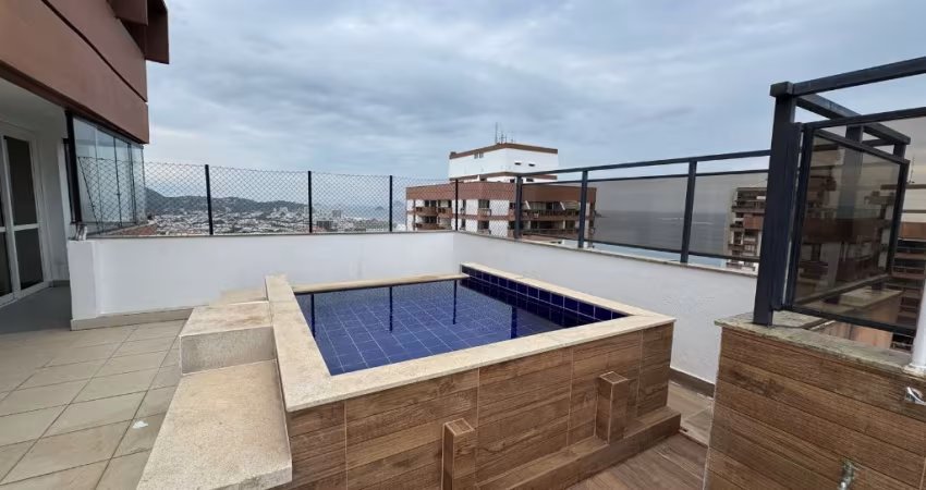 Cobertura com 4 Quartos à venda, 250m² - Barra da Tijuca - Avenida Lucio Costa - Posto 4