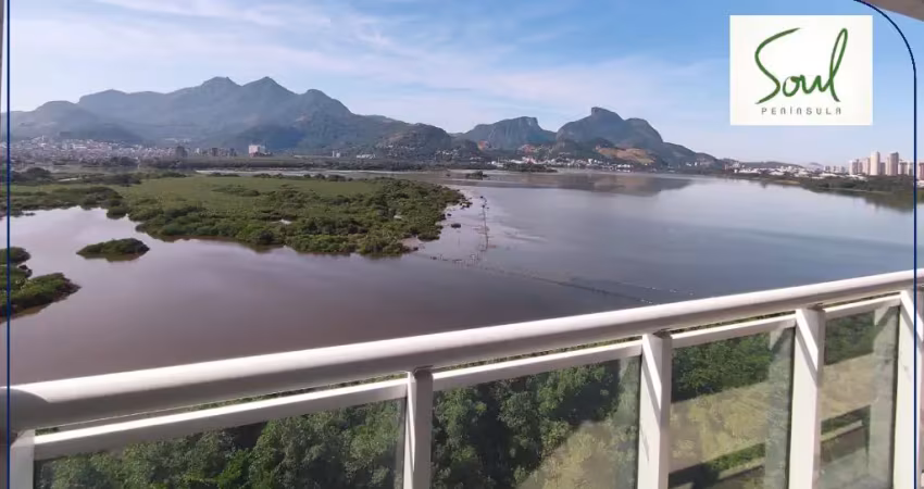 Apartamento com 3 quartos 2 suites à venda, 151m² - peninsula - barra da tijuca