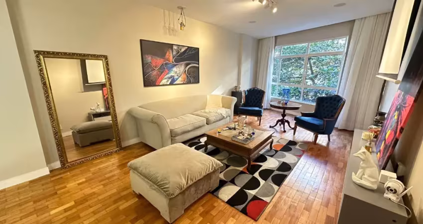 Apartamento com 3 suítes na av rainha elisabeth ipanema