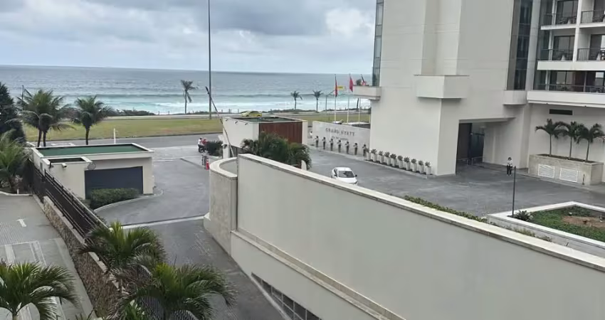 Apartamento quarto e sala para alugar na barra da tijuca, sunse drive – alfabarra
