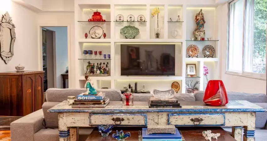 Apartamento reformado com 2 suítes à venda no coração de copacabana