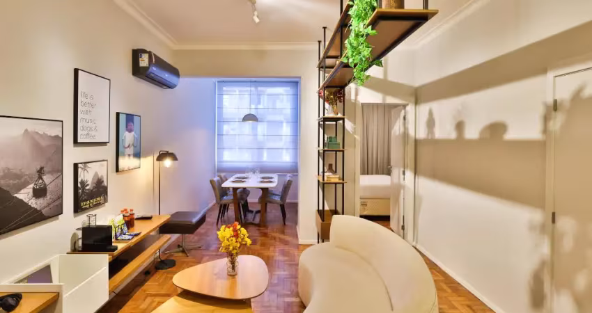 Apartamento porteira fechada com 2 suítes à venda em ipanema