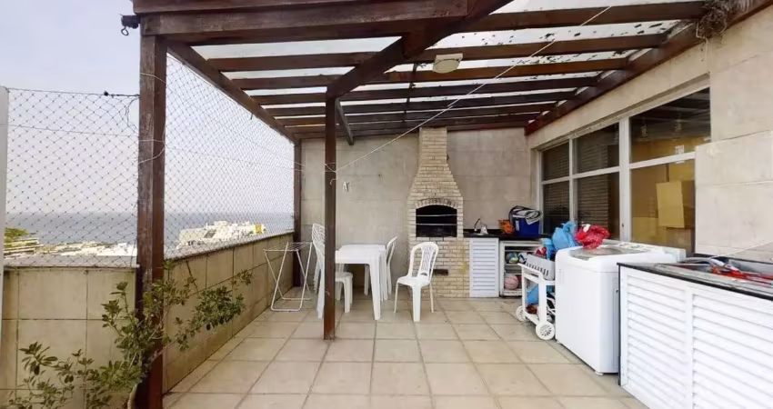 Cobertura com 3 quartos para vender em ipanema, quadra da praia, 3 quartos; 1 suite; 1 vaga, 144m2, localizada na rua prudente de morais