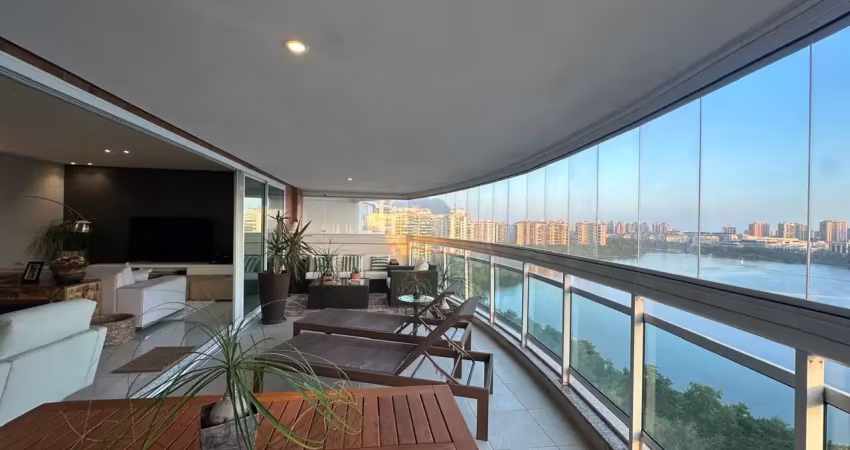 Apartamento com  4 quartos (all suítes) para vender na barra da tijuca, 273m2, peninsula, 4 quartos; 4 suites; 4 vagas; localizado na avenida das acácias da península