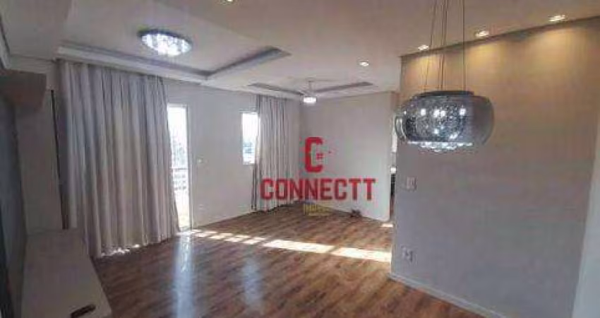Lindo Apto com 2 dormitórios à venda, 57 m² por R$ 355.000 - Planalto Verde - Ribeirão Preto/SP