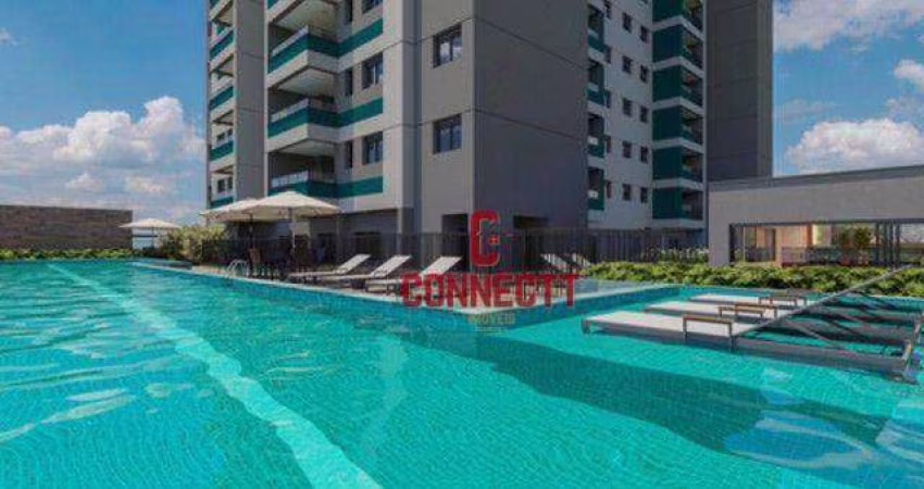 Apartamento com 2 dormitórios, 69 m² - venda por R$ 630.000,00 ou aluguel por R$ 4.100,00/mês - Jardim Olhos D'Água - Ribeirão Preto/SP