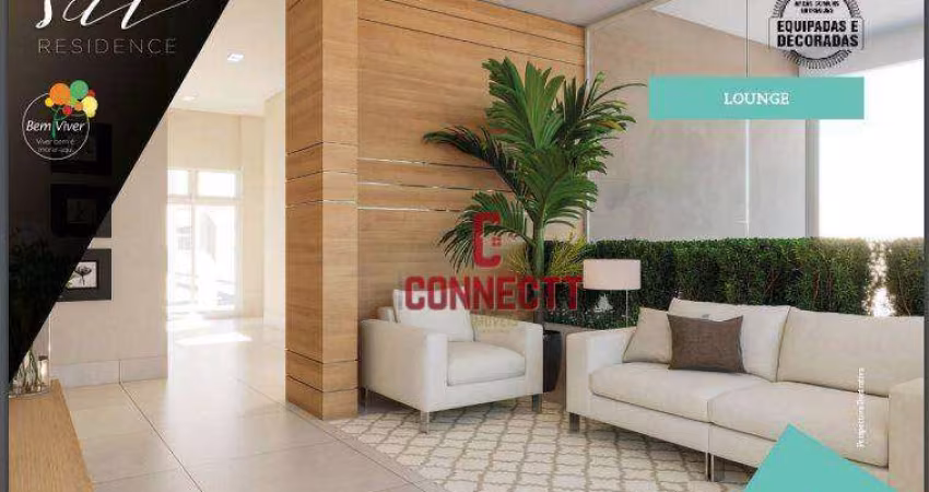 Apartamento com 2 dormitórios à venda, 57 m² por R$ 426.000,00 - Jardim Nova Aliança - Ribeirão Preto/SP