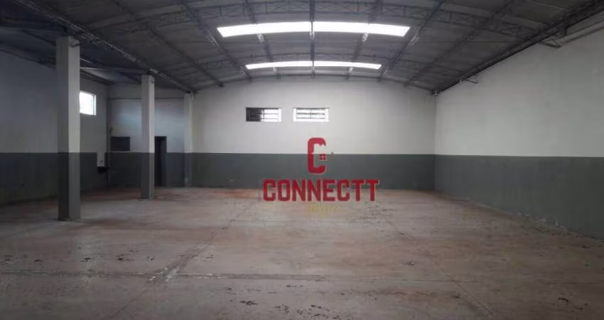 Galpão à venda, 314 m² por R$ 600.000,00 - Parque Industrial Avelino Alves Palma - Ribeirão Preto/SP