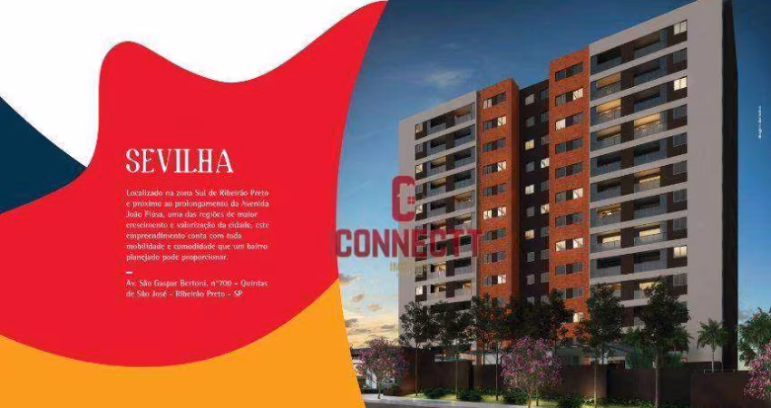 Apartamento à venda, 71 m² por R$ 520.000,00 - Distrito de Bonfim Paulista - Ribeirão Preto/SP
