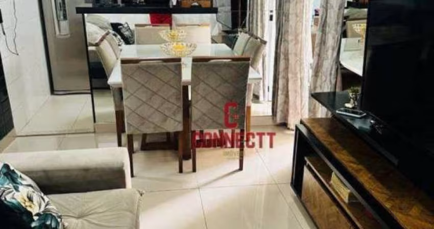 Apartamento com 2 dormitórios à venda, 48 m² por R$ 195.000 - Jardim Silvio Passalacqua - Ribeirão Preto/SP