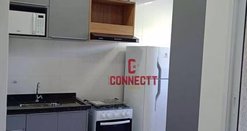 Kitnet Mobiliada com 1 dormitório à venda, 34 m² por R$ 341.000 - Ribeirânia - Ribeirão Preto/SP