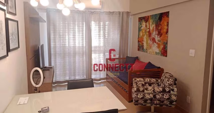 Apartamento com 1 dormitório para alugar, 48 m² por R$ 2.760,00/mês - Centro - Ribeirão Preto/SP
