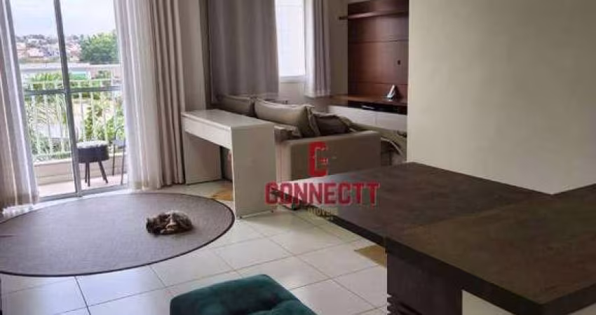 Apartamento mobiliado à venda, 64 m² por R$ 396.000 - Belize - Sumarezinho - Ribeirão Preto/SP