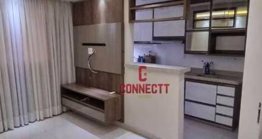 APARTAMENTO DE 2 QUARTOS COMPLETO EM ARMÁRIOS NA ZONA SUL DE RIBEIRÃO PRETO.