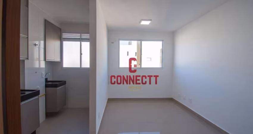 Apartamento com 2 dormitórios para alugar, 44 m² por R$ 2.065,00/mês - Recreio das Acácias - Ribeirão Preto/SP