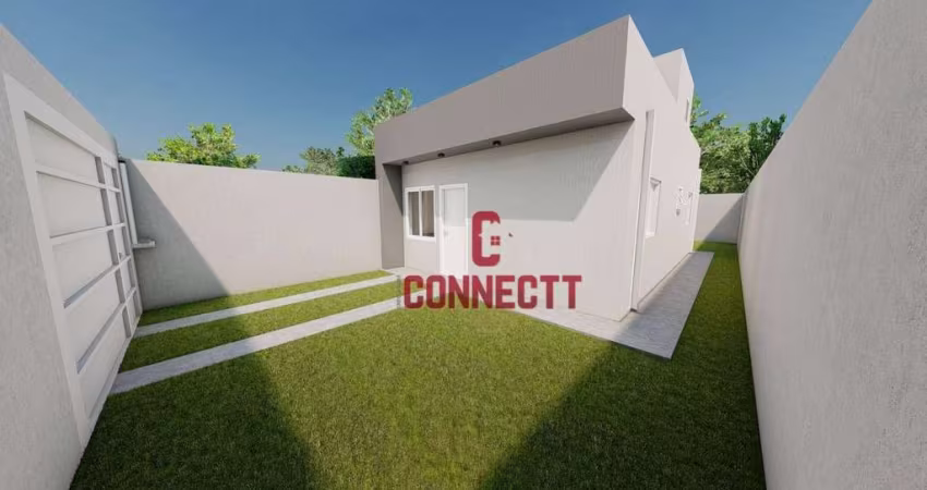 Casa NOVA com 2 dormitórios à venda por R$ 277.000