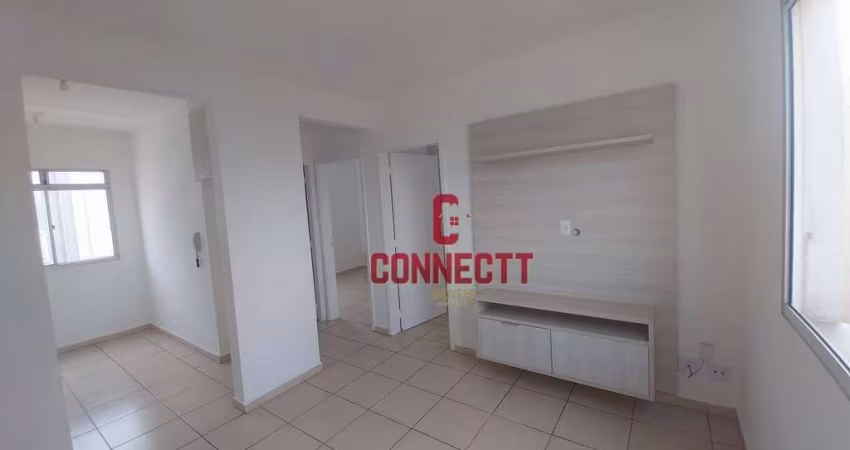 Apartamento com 2 dormitórios à venda, 45 m² por R$ 140.000 - Jardim Heitor Rigon - Ribeirão Preto/SP