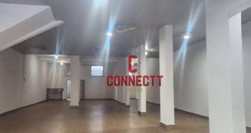 SALÃO COMERCIAL + CASA NA PARTE SUPERIOR EM AVENIDA DE GRANDE FLUXO