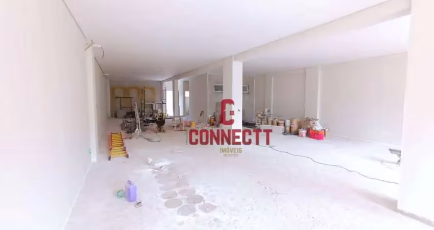 Salão comercial de 160m² no bairro nova aliança sul.