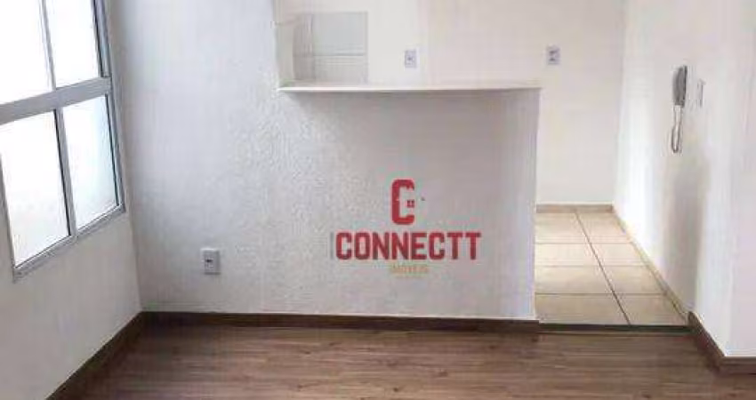 Apartamento com 2 dormitórios à venda, 42 m² por R$ 147.000 - Chácaras Hipica - Ribeirão Preto/SP