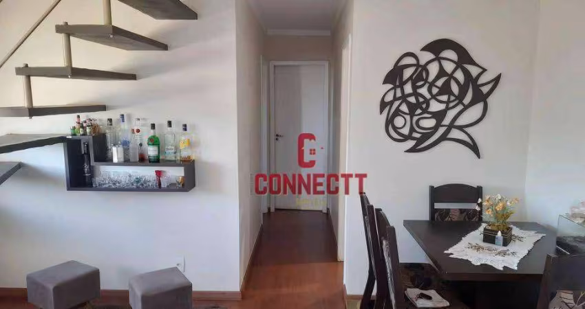 Apartamento Duplex com 2 dormitórios à venda, 106 m² por R$ 298.000 - Jardim Castelo Branco - Ribeirão Preto/SP