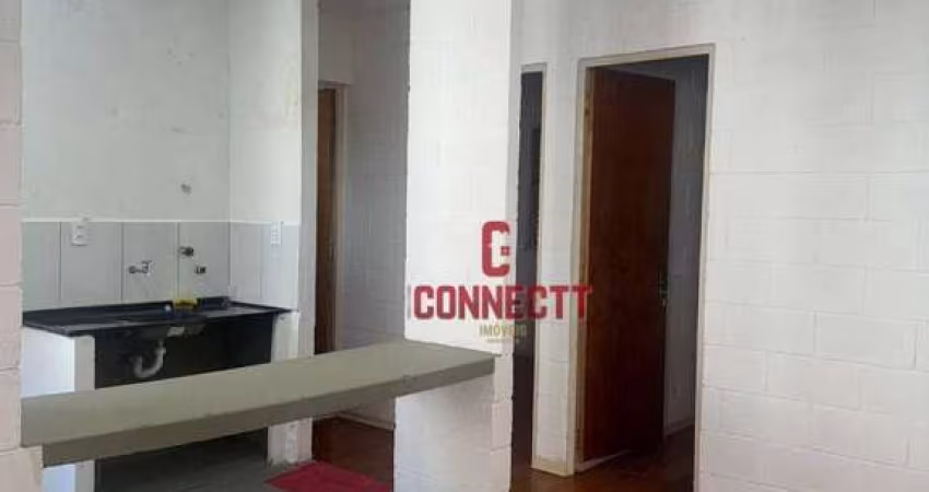 Apartamento com 2 dormitórios à venda, 48 m² por R$ 120.000 - Jardim João Rossi - Ribeirão Preto/SP