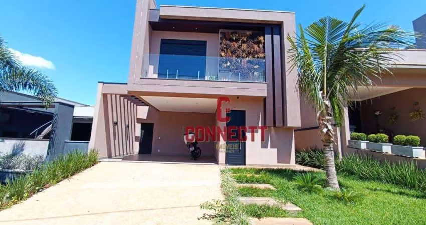 CASA SOBRADO COM 3 SUITES 4 VAGAS NO CONDOMÍNIO BUONA  VITA RIBEIRÃO