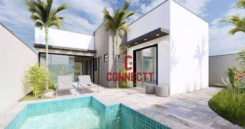 Casa com 3 dormitórios à venda, 184 m² por R$ 1.563.000 - Residencial Alto do Castelo 2 - Ribeirão Preto/SP