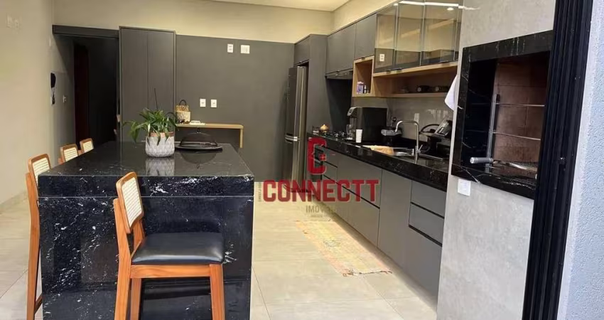 CASA TÉRREA COM 3 SUITES PISCINA 4 VAGAS NO CONDOMÍNIO VILA ROMANA 2