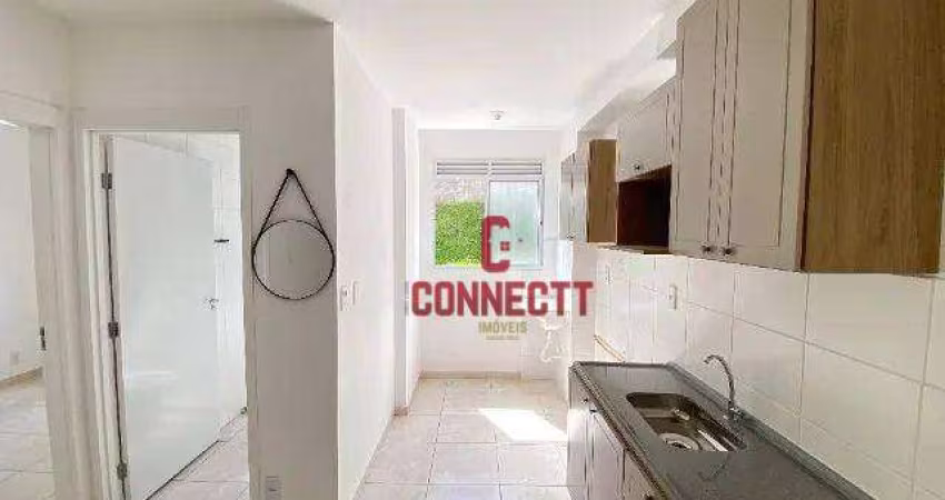 Apartamento com 2 dormitórios à venda, 40 m² por R$ 207.000 - Recreio das Acácias - Ribeirão Preto/SP