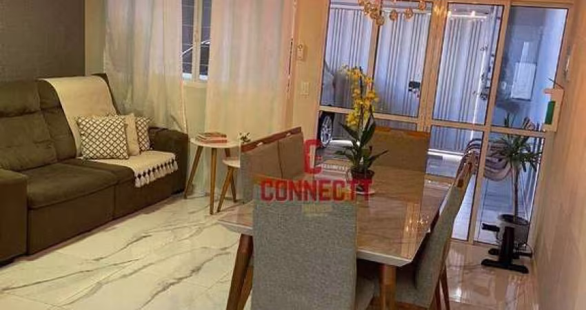 Casa 2 dormitórios, área de lazer, escritório,  à venda,  por R$ 535.000 - Jardim Manoel Penna - Ribeirão Preto/SP