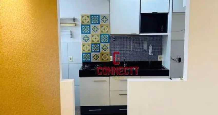 Apartamento com 2 dormitórios à venda, 47 m² por R$ 212.000,00 - Reserva Sul Condomínio Resort - Ribeirão Preto/SP