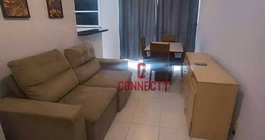 Apartamento com 1 dormitório para alugar, 48 m² por R$ 1.810,39/mês - Nova Aliança - Ribeirão Preto/SP