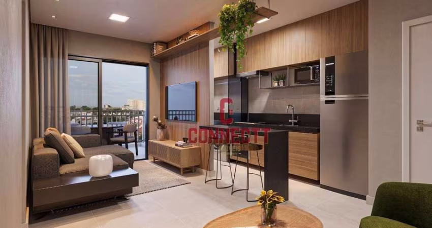 LANÇAMENTO APARTAMENTO DE 2 QUARTOS SENDO 1 SUITE 1 VAGA NO BAIRRO RIBEIRÂNIA.