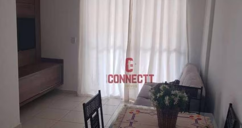 Apartamento com 1 dormitório para alugar, 45 m² por R$ 2.567/mês - Nova Aliança - Ribeirão Preto/SP