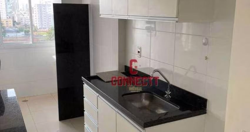Apartamento com 1 dormitório para alugar, 45 m² por R$ 2.205,00/mês - Nova Aliança - Ribeirão Preto/SP