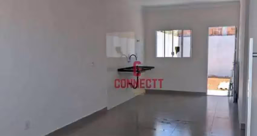 Casa com 2 dormitórios à venda, 55 m² por R$ 298.000 - Parque das Gaivotas - Ribeirão Preto/SP