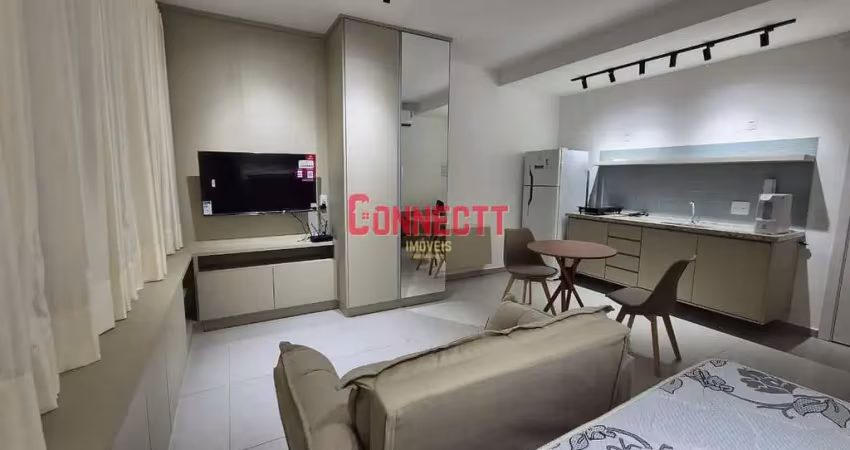 Apartamento com 1 dormitório à venda, 28 m² por r$ 430.000 - jardim nova aliança sul - ribeirão pre