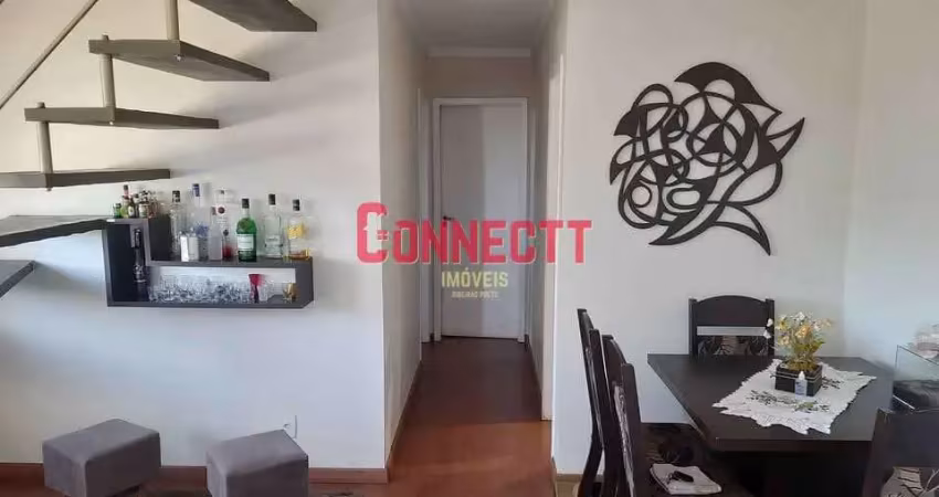 Apartamento duplex com 2 dormitórios à venda, 106 m² por r$ 298.000 - jardim castelo branco - ribei