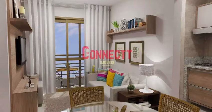 Apartamento à venda, 47 m² por r$ 390.000,00 - ipiranga - ribeirão preto/sp