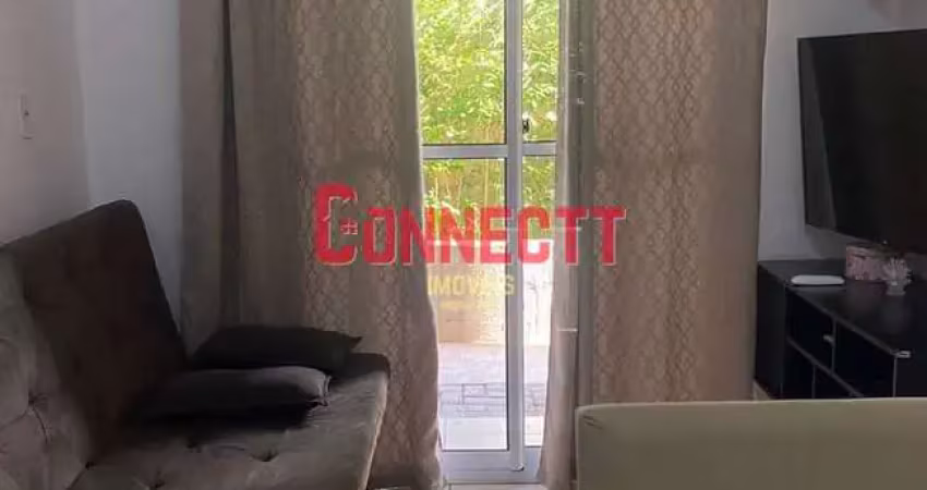 Apartamento térreo com quintal  no bairro jardim santa cecília