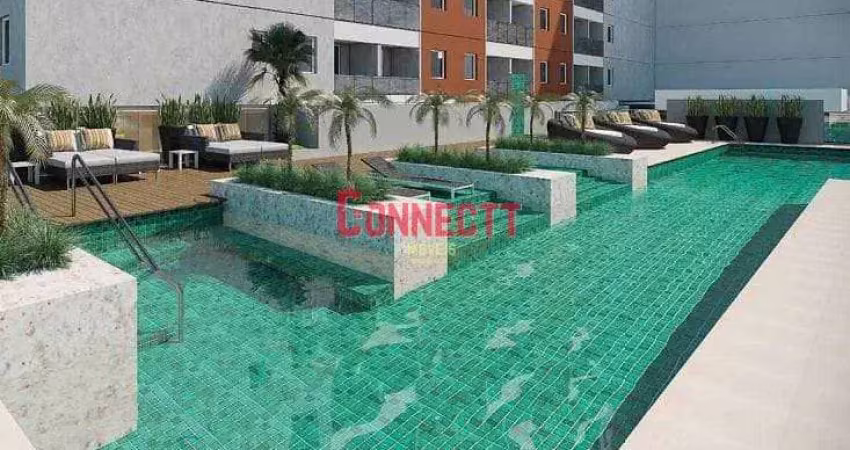 Apartamento à venda, 37 m² por r$ 240.000,00 - parque industrial lagoinha - ribeirão preto/sp