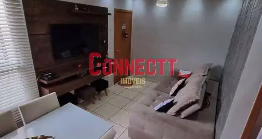 Apartamento mobiliado de 2 quartos 1 vaga de garagem no bairro residencial jetiquitiba.