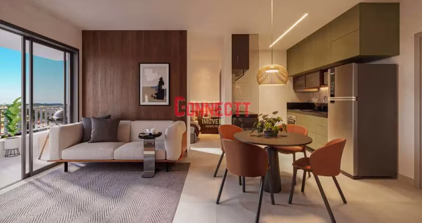 Lançamento 1 apartamento de 1 quarto sacada 1 vaga no bairro ribeirânia.