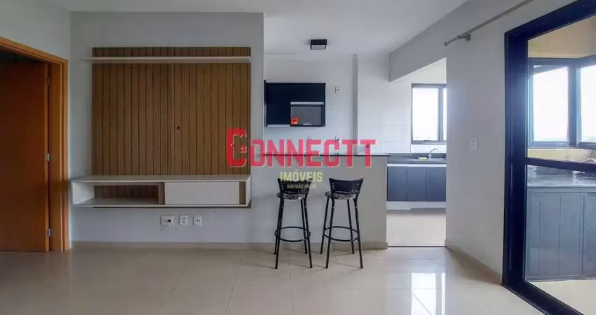 Apartamento de 1 suite mobiliado com 1 vaga no bairro nova aliança.