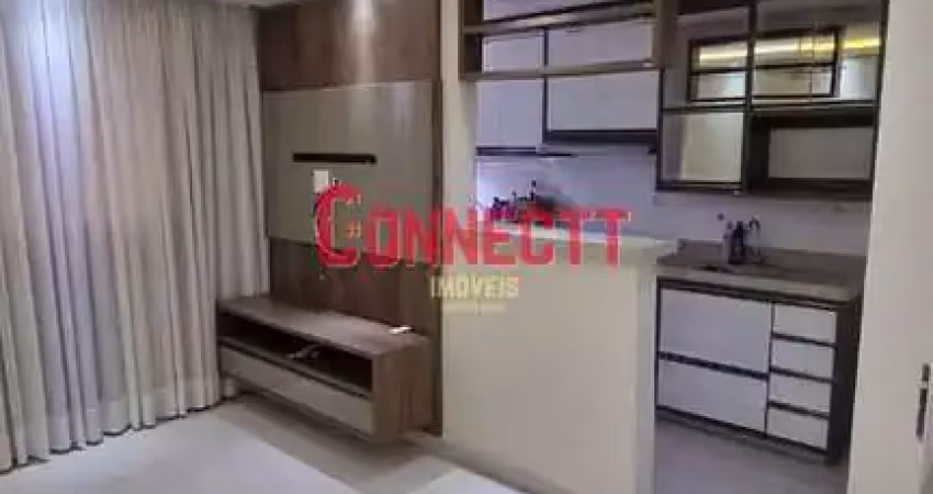 Apartamento de 2 quartos completo em armários na zona sul de ribeirão preto.